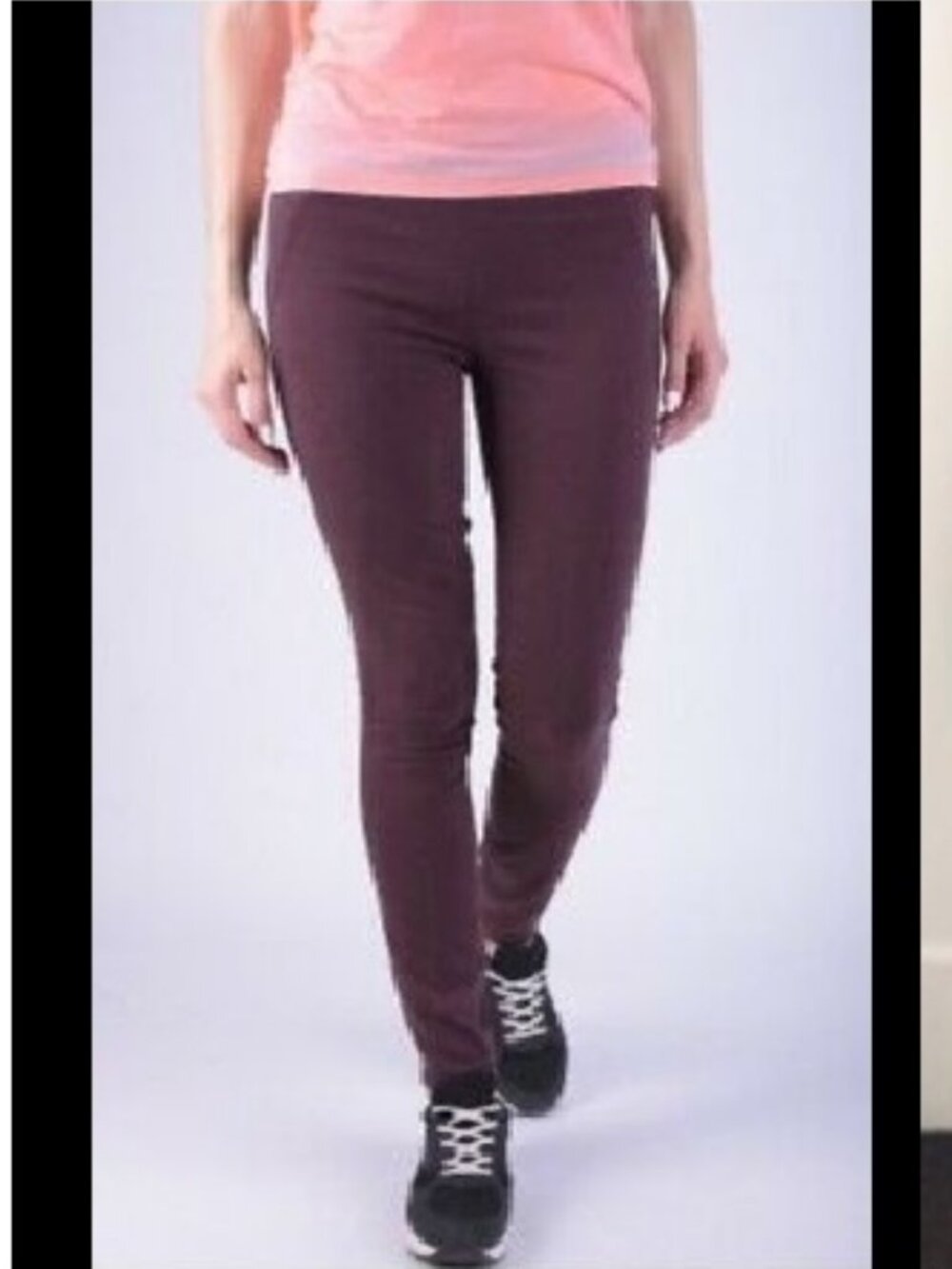 Gap Pull On Burgundy High Rise Stretch Jeggings 1969 Resolution 26